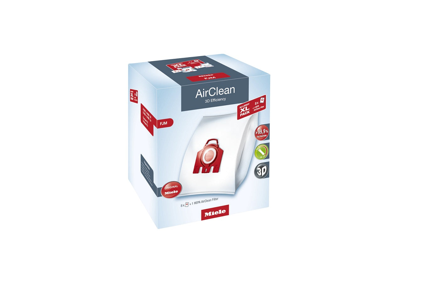  Miele AirClean 3D Efficiency FJM Vacuum Cleaner Bags